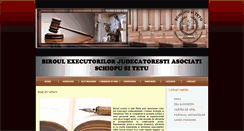 Desktop Screenshot of executorijudecatoresti.com